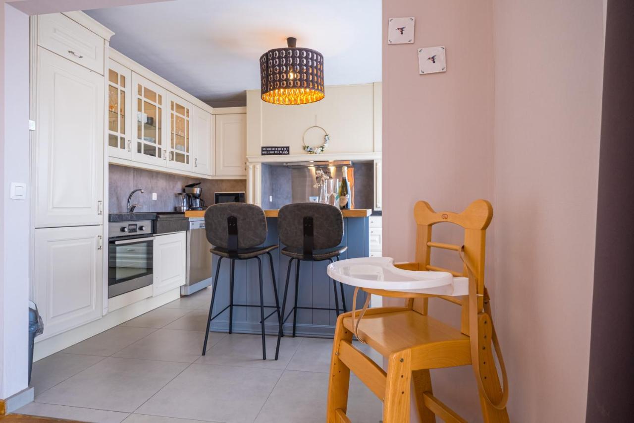 Family Appartement 'Marieo' With Game Room And Outdoor Facilities Gistel Dış mekan fotoğraf
