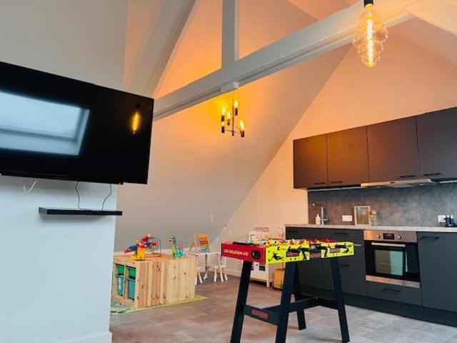 Family Appartement 'Marieo' With Game Room And Outdoor Facilities Gistel Dış mekan fotoğraf